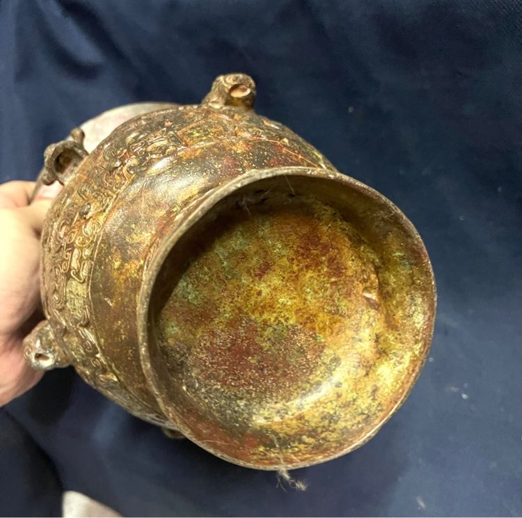 โถ สัมฤทธิ์ สะสมA17 รูปที่ 15