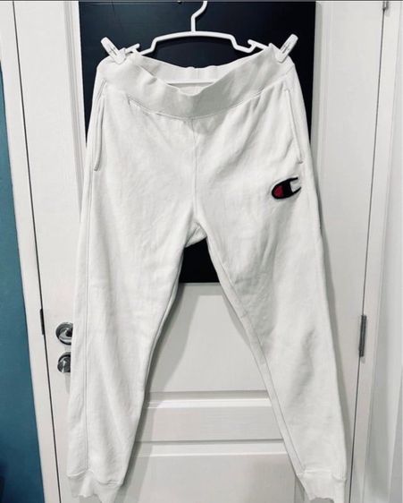 กางเกงสีครีม(ผ้าสเว็ตเตอร์) แบรนด์ Champion 