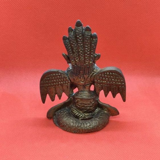 พระแม่นาคกัลยาณี เนื้อทองเหลืองอินเดีย รูปที่ 5