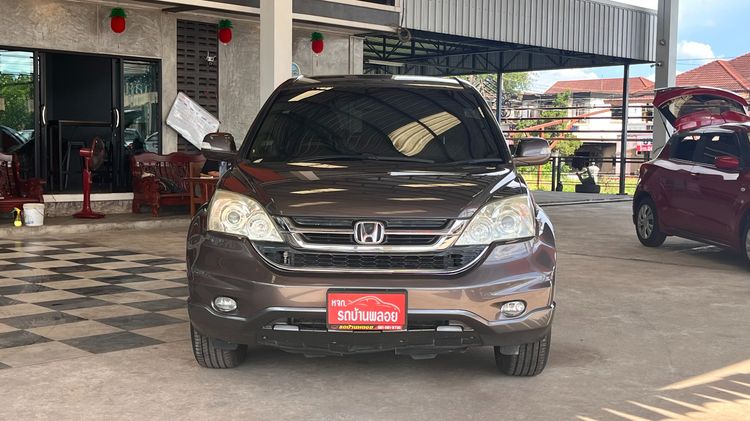 Honda CR-V 2012 2.0 E 4WD Utility-car เบนซิน ไม่ติดแก๊ส เกียร์อัตโนมัติ น้ำตาล รูปที่ 2