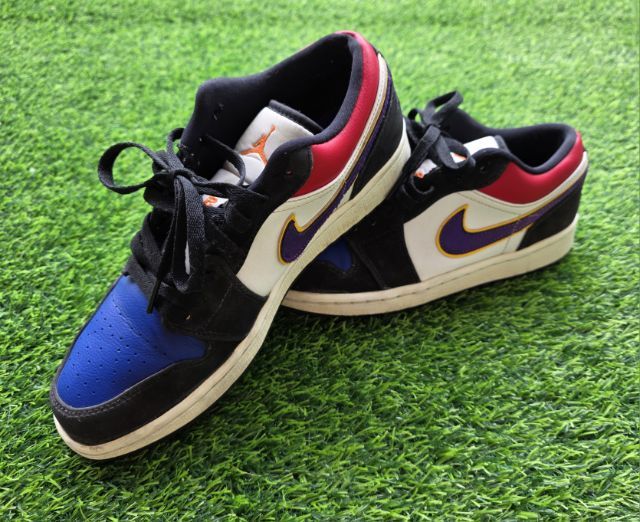 รองเท้า Nike Jordan 1 Low Lakers Top3 ของแท้ รูปที่ 3