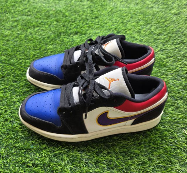 รองเท้า Nike Jordan 1 Low Lakers Top3 ของแท้ รูปที่ 2