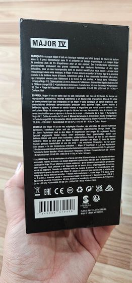 หูฟัง Marshall Major IV รูปที่ 3