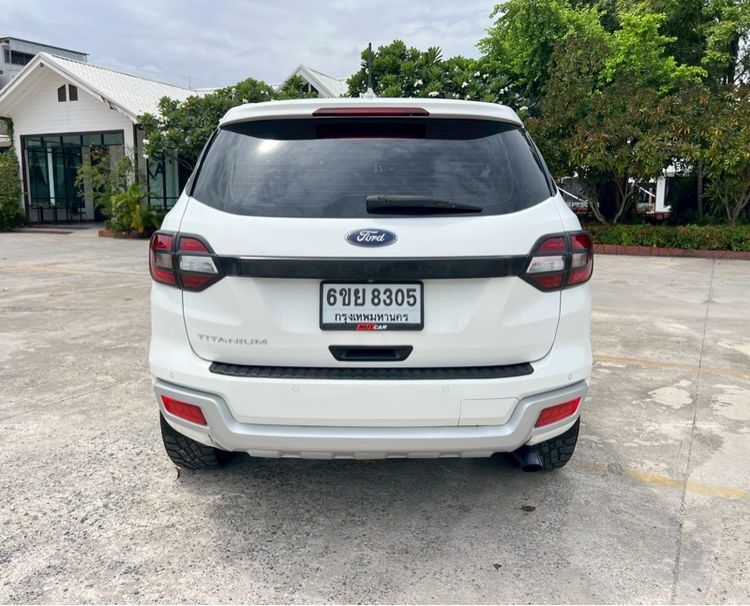 Ford Everest 2018 2.0 Titanium Plus ดีเซล เกียร์อัตโนมัติ ขาว รูปที่ 4