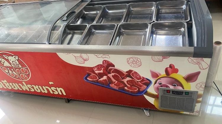 ตู้แช่เนื้อสด หมูกระทะ 16 ถาด มือสอง สภาพใหม่มาก‼️ รูปที่ 2