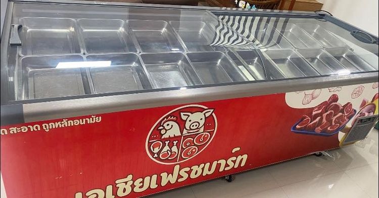 อื่นๆ ตู้แช่เนื้อสด หมูกระทะ 16 ถาด มือสอง สภาพใหม่มาก‼️
