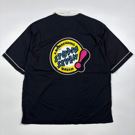 เสื้อเชิ้ต STUDIO SEVEN แท้ 💯 size M อก 22.5 ยาว 27.5 ไหล่ 19.5 สภาพดีมาก งานปักสวย ทรงสวย เนื้อผ้าดีมาก หายากน่าสะสมครับ รูปที่ 2