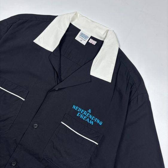 เสื้อเชิ้ต STUDIO SEVEN แท้ 💯 size M อก 22.5 ยาว 27.5 ไหล่ 19.5 สภาพดีมาก งานปักสวย ทรงสวย เนื้อผ้าดีมาก หายากน่าสะสมครับ รูปที่ 3