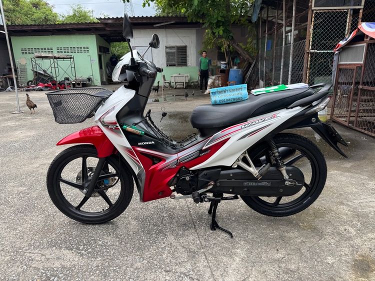 HONDA WAVE 110  รุ่นล้อแม็กซ์ สตาร์ทมือ เครื่องดีมาก สีสวยมาก ต้องมาดูของจริง รูปที่ 3