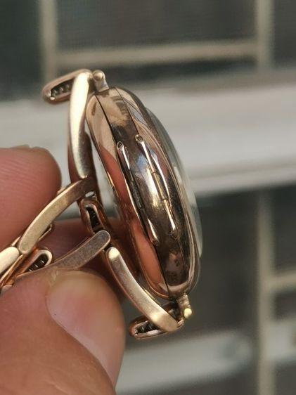 นาฬิกา Vintage Rolex 9k Solid Gold (Pink Gold)​ ทั้งตัวและสาย แท้ๆแบ่งปันในราคาดีทึ่สุดครับ รูปที่ 5