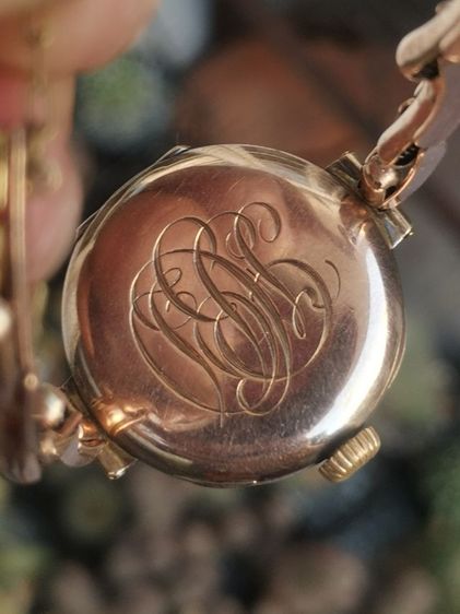 นาฬิกา Vintage Rolex 9k Solid Gold (Pink Gold)​ ทั้งตัวและสาย แท้ๆแบ่งปันในราคาดีทึ่สุดครับ รูปที่ 7