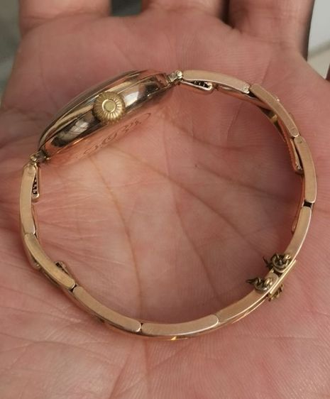 นาฬิกา Vintage Rolex 9k Solid Gold (Pink Gold)​ ทั้งตัวและสาย แท้ๆแบ่งปันในราคาดีทึ่สุดครับ รูปที่ 6