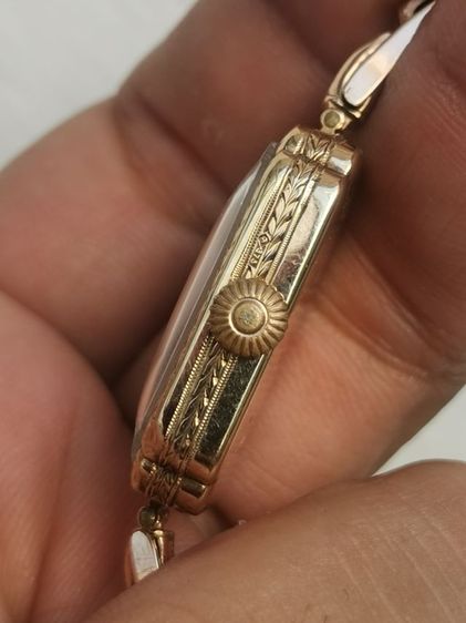 นาฬิกา Vintage​ Rolex 9k Solid Gold (Pink Gold)​ ทั้งตัวและสาย เหลี่ยมๆที่สุดของความหายาก ราคาแบ่งปันครับ รูปที่ 7