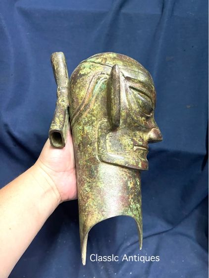 หน้ากาก สัมฤทธิ์ สะสมA22 รูปที่ 3