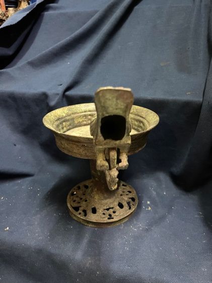 พาน นก สัมฤทธิ์ สะสมA29 รูปที่ 6