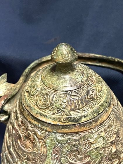 กาน้ำ สามขา สัมฤทธิ์ สะสมA28 รูปที่ 13