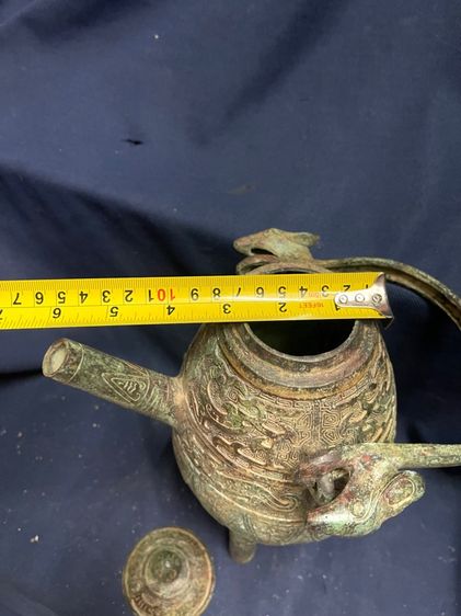 กาน้ำ สามขา สัมฤทธิ์ สะสมA28 รูปที่ 17