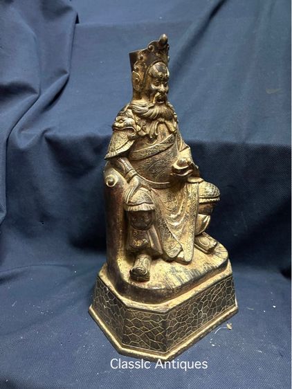 เทพเจ้า ไฉ่ซิงเอี๊ย ทองเหลืองสะสม รูปที่ 4