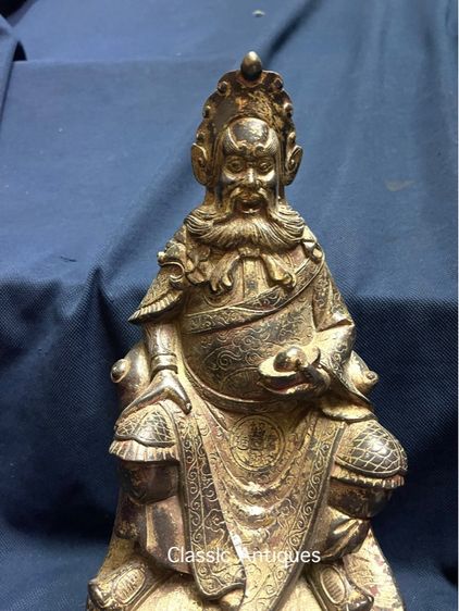 เทพเจ้า ไฉ่ซิงเอี๊ย ทองเหลืองสะสม รูปที่ 3