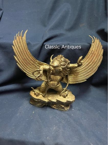 ครุฑยุดนาค ทิเบต ทองเหลือง สะสมA2