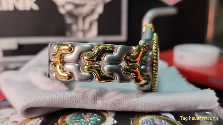 Tag heuer ก้างปลา BoySize หน้าครีมสองชั้นสองกษัตริย์ รูปที่ 4