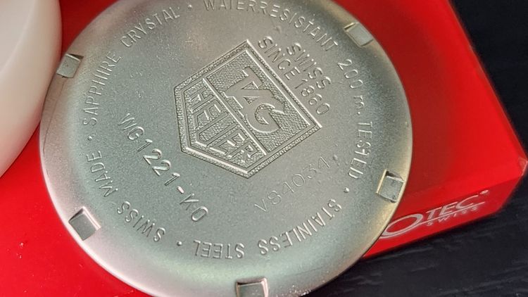 Tag heuer ก้างปลา BoySize หน้าครีมสองชั้นสองกษัตริย์ รูปที่ 7