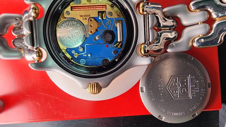 Tag heuer ก้างปลา BoySize หน้าครีมสองชั้นสองกษัตริย์ รูปที่ 6