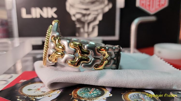 Tag heuer ก้างปลา BoySize หน้าครีมสองชั้นสองกษัตริย์ รูปที่ 3