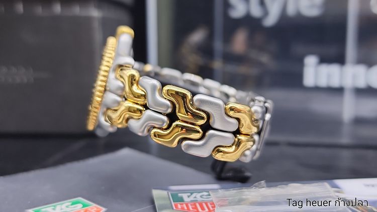 Tag heuer ก้างปลา สองชั้นสองกษัตริย์ Lady หญิงให่ญ  รูปที่ 3
