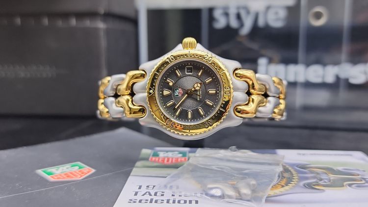 Tag heuer ก้างปลา สองชั้นสองกษัตริย์ Lady หญิงให่ญ  รูปที่ 2