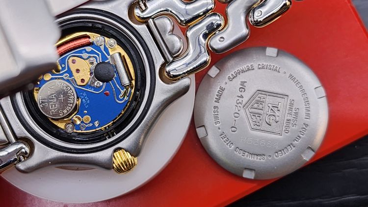 Tag heuer ก้างปลา สองชั้นสองกษัตริย์ Lady หญิงให่ญ  รูปที่ 6