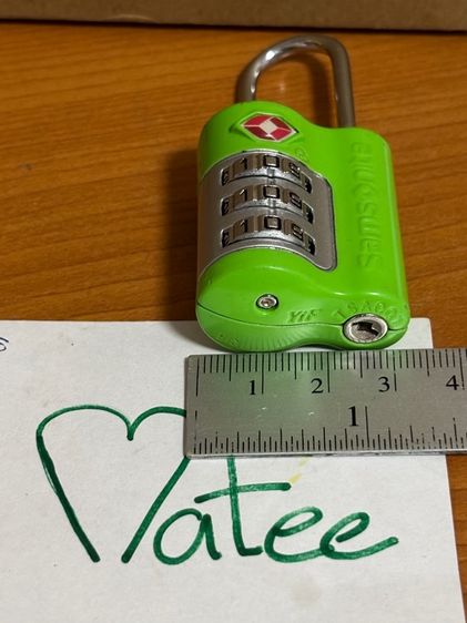 กุญแจล็อคกระเป๋าเดินทาง ของ Samsonite  รูปที่ 3