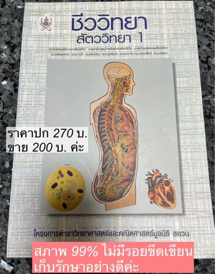 หนังสือติว ชีววิทยา,สอวน. สภาพดีมาก รูปที่ 2