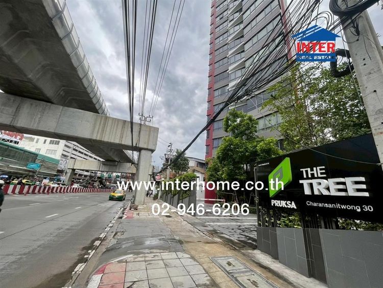 คอนโดมิเนียม 27.57 ตร.ม. เดอะทรี จรัญสนิทวงศ์30 ตึกA ถนนจรัญสนิทวงศ์ เขตบางกอกน้อย กรุงเทพมหานคร รูปที่ 2