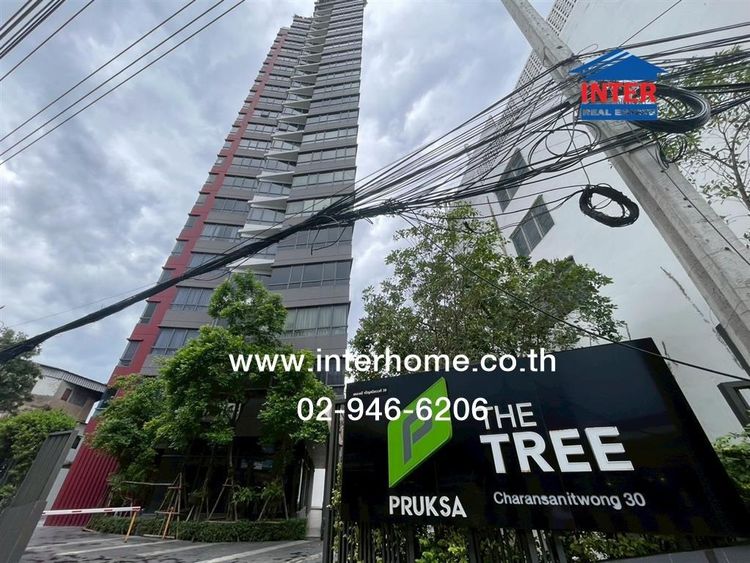 คอนโดมิเนียม 27.57 ตร.ม. เดอะทรี จรัญสนิทวงศ์30 ตึกA ถนนจรัญสนิทวงศ์ เขตบางกอกน้อย กรุงเทพมหานคร