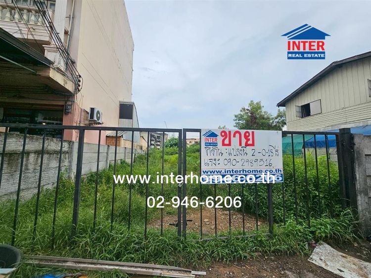 ไม่ใช่ ที่ดินเปล่า 818 ตร.ว. ที่ดิน ซอยพหลโยธิน52 ถนนพหลโยธิน ถนนเทพรักษ์ เขตสายไหม กรุงเทพมหานคร