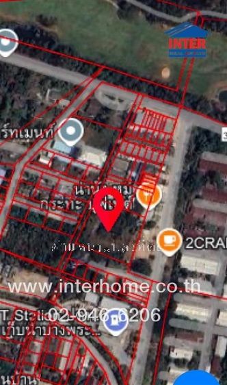 ที่ดินเปล่า 1 ไร่ 380 ตร.ว. ที่ดินเปล่า ใกล้ ปตท.อ่างเก็บน้ำบางพระ ชลบุรี ถนนมอเตอร์เวย์สาย7 ชลบุรี–พัทยา ถนนเทศบาล7 ศรีราชา ชลบุรี