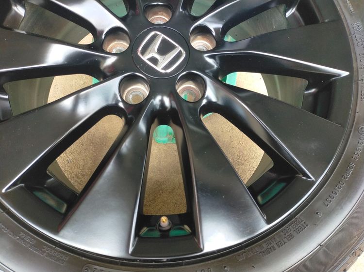 แม็กฮอนด้า ขอบ17 พร้อมยางดันลอป 215 55 17 ปลายปี22 ยางสวย  ใส่ accord ,CRV g2 รูปที่ 7