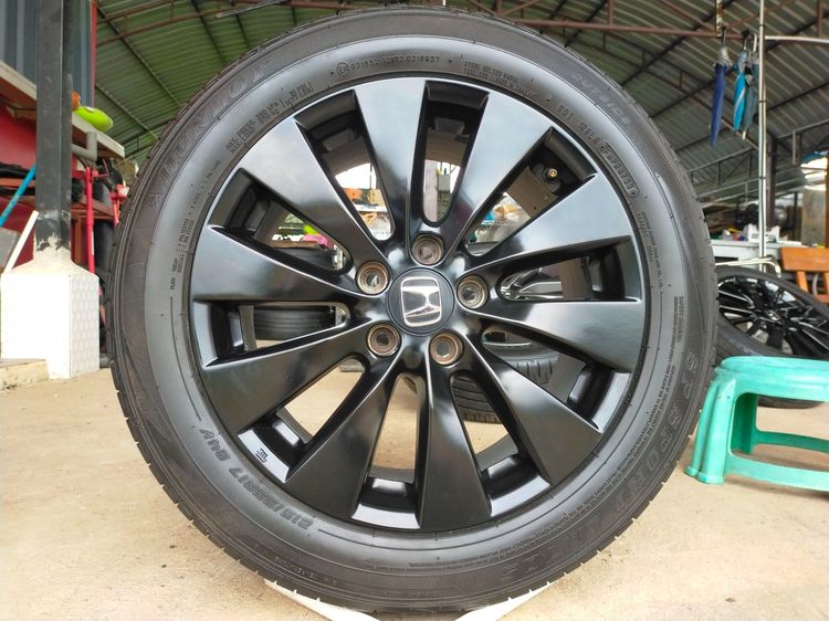 อื่นๆ 17" อื่นๆ แม็กฮอนด้า ขอบ17 พร้อมยางดันลอป 215 55 17 ปลายปี22 ยางสวย  ใส่ accord ,CRV g2