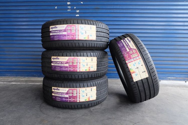 ☘️  ยางใหม่ Apollo รุ่น Alnac 4G+ ขนาด 245 45R18 ปี23