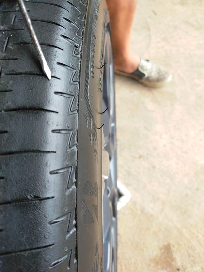 แม็กฮอนด้า ป้ายแดง ขอบ18 พร้อมยางบริสโตน 235 45 18 ปี24 ยางสวยทุกเส้นตุ่มข้างยางยังอยู่  ใส่ accord civic HRV CRV g2 รูปที่ 12