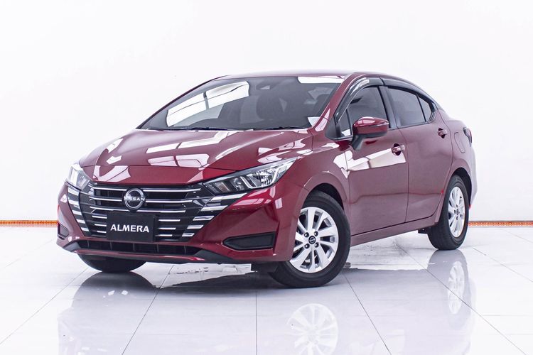 รถ Nissan Almera 1.0 EL สี แดง