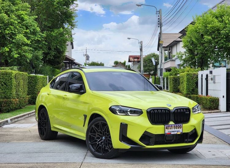 รถ BMW X4 2.0 xDrive20i M Sport 4WD สี เขียว