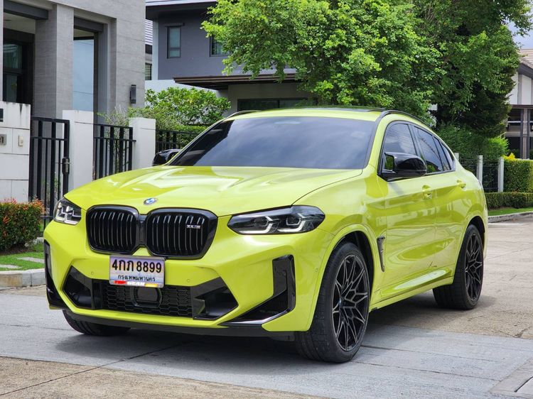 BMW X4 2022 2.0 xDrive20i M Sport 4WD Utility-car เบนซิน ไม่ติดแก๊ส เกียร์อัตโนมัติ เขียว รูปที่ 4