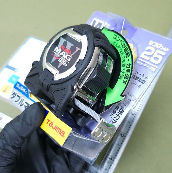 ตลับเมตร TAJIMA W MAG CWM3RS2555 มีแม่เหล็ก ยาว 5.5 ม.ระบบปลดเร็ว เหน็บเข็มขัดด้านหลัง รูปที่ 6