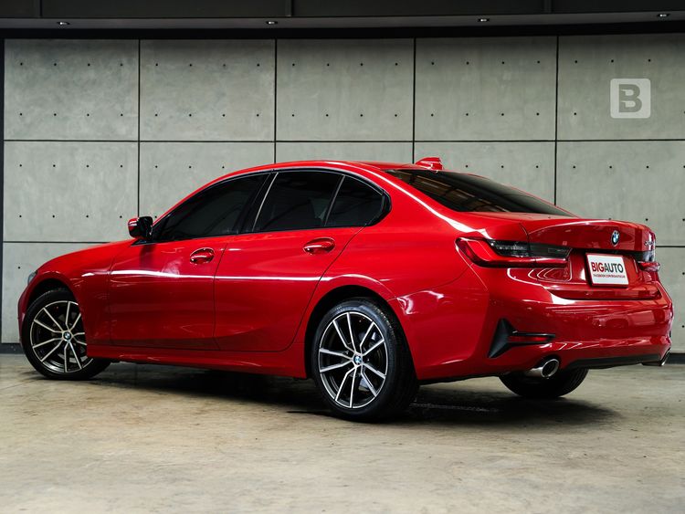 BMW Series 3 2020 320d Sedan ดีเซล ไม่ติดแก๊ส เกียร์อัตโนมัติ แดง รูปที่ 3