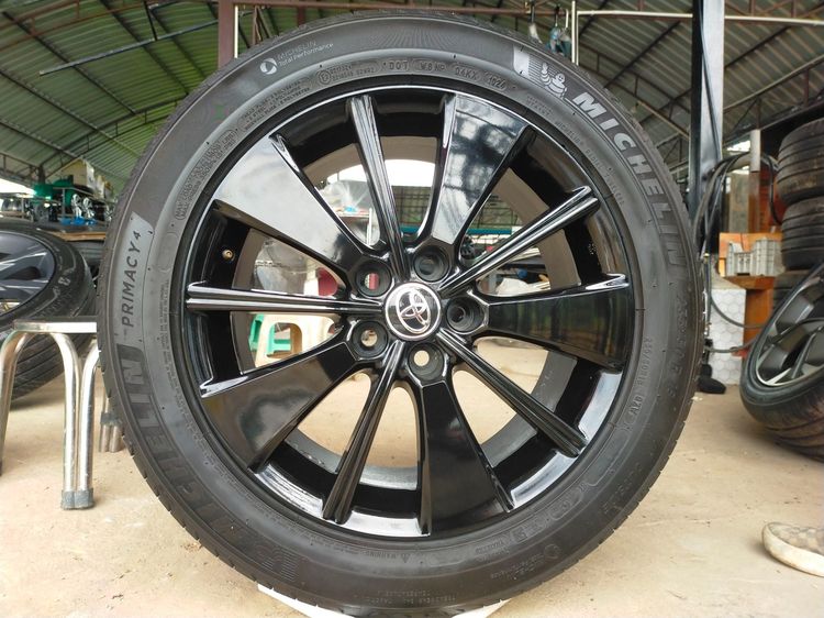 แม็กโตโต้า ขอบ18 พร้อมยางมิชลิน 235 50 18 ปี24 ยางสวยทุกเส้น ใส่Vellfire  อัลพาร์ด revo vigo  chr. แม็กไม่ดุ้งไม่คดไม่แตก