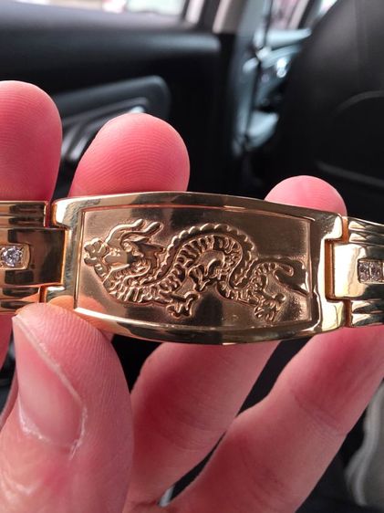 เลจข้อมือ ลายมังกร สวยหายาก อย่างดี ขายตามสภาพ ของใหม่เก่าเก็บ พร้อมส่งครับ รูปที่ 4