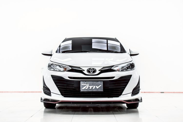 Toyota Yaris ATIV 2019 1.2 J Sedan เบนซิน ไม่ติดแก๊ส เกียร์อัตโนมัติ ขาว รูปที่ 4