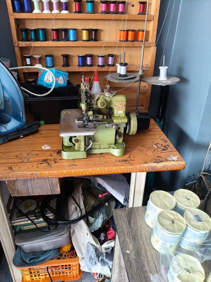 จักรเย็บผ้าจักรโพ้ง รูปที่ 5